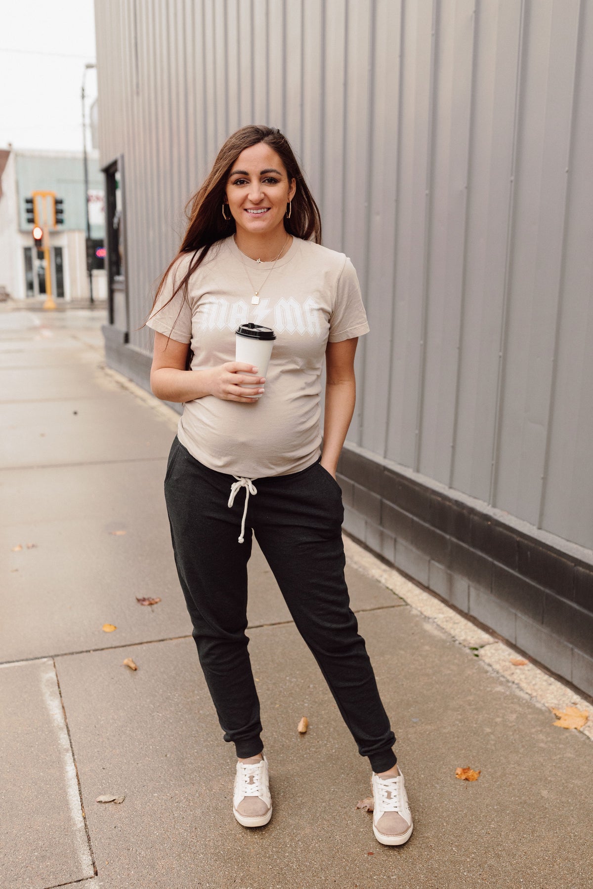 Everyday Casual Joggers-Charcoal