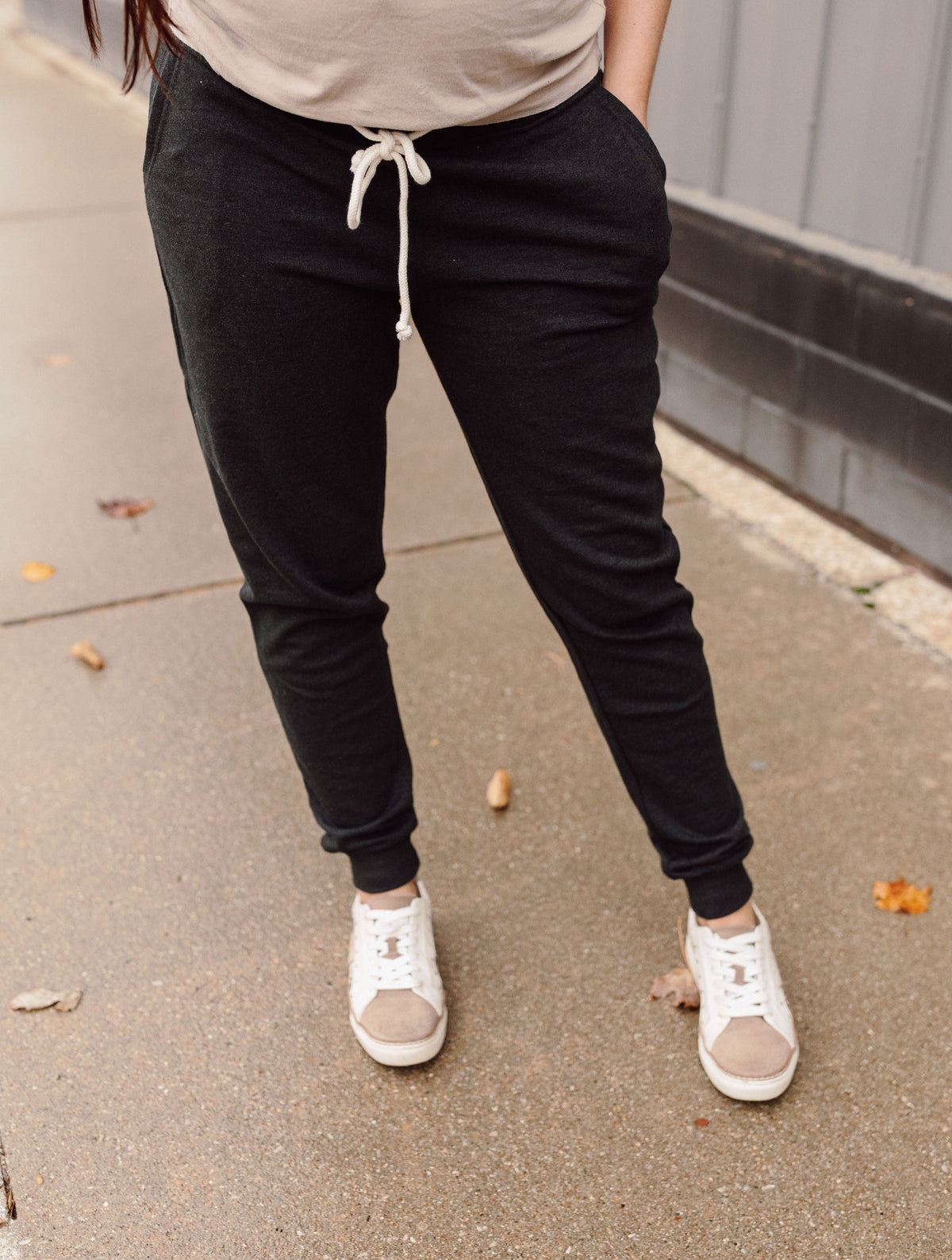 Everyday Casual Joggers-Charcoal