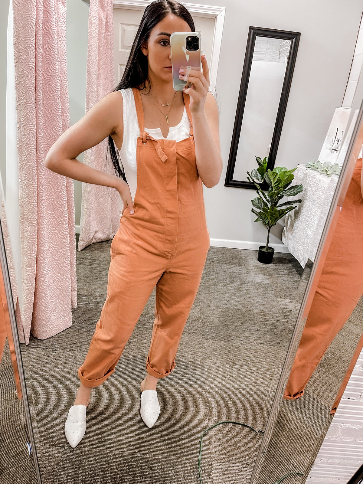 Making My Way Boho Overall Jumpsuit