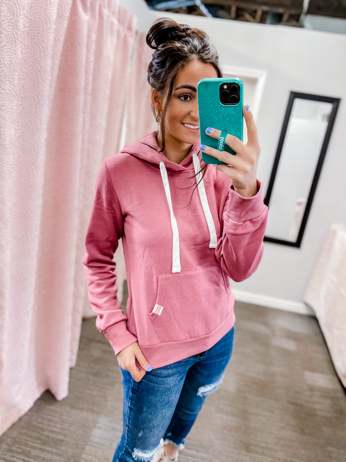 It's That Time- Pink Hoodie