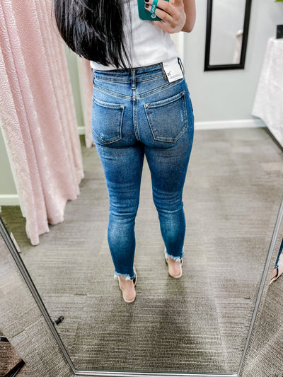 The Gemma- High Rise Skinny Jeans