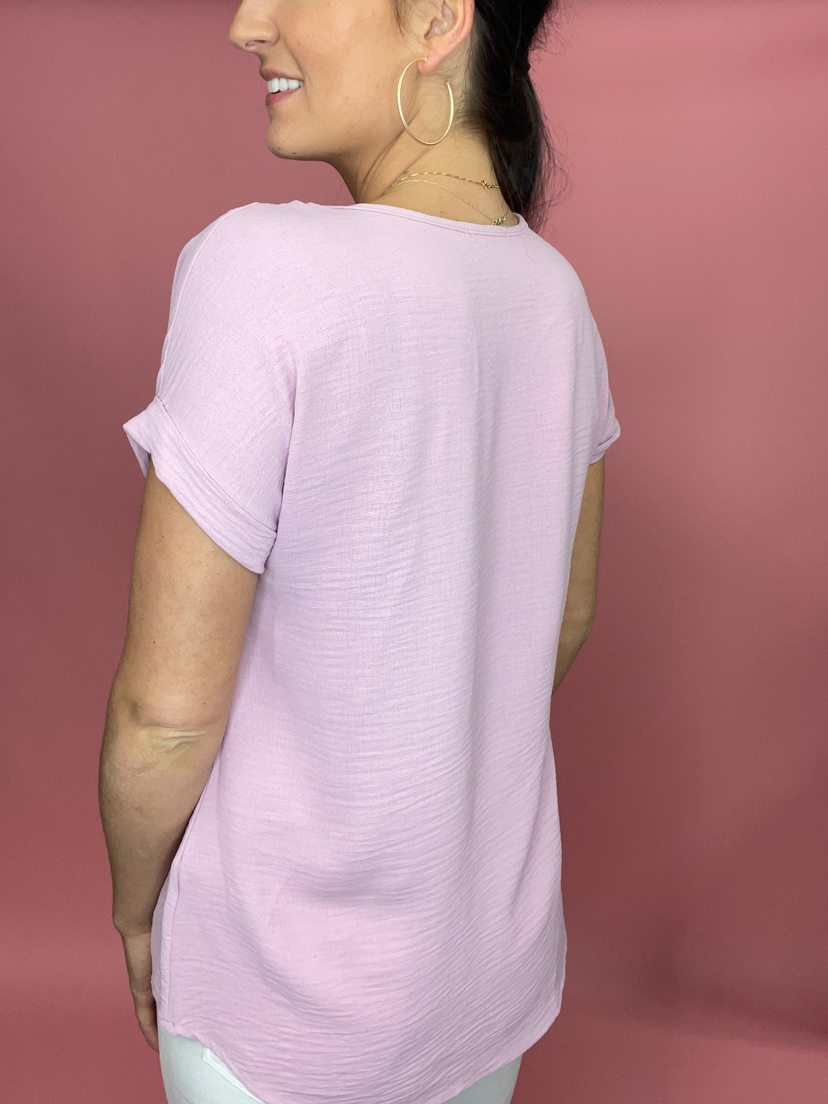 Here Comes the Sun Dressy Top-Blush
